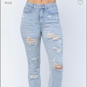 Judy Blue destroyer tummy control jeans